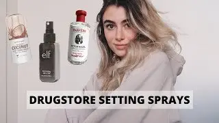 THE BEST DRUGSTORE SETTING SPRAYS FOR DEWY SKIN