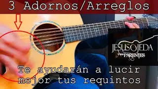 TUTORIAL | 3 ADORNOS/ARREGLOS Jesús Ojeda cuando tocaba con 