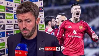 Michael Carrick's FULL post-match interview as Sesko goal beats Everton!