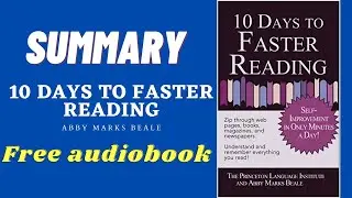 Summary of 10 Days To Faster Reading