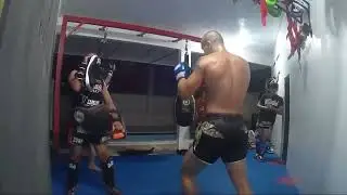 Padwork na Toca #muaythai