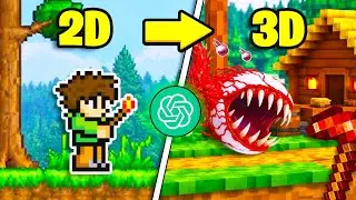 AI Remakes Terraria in 3d (It Actually Worked)