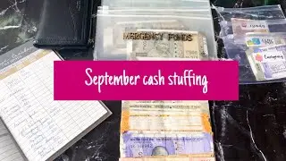 Cash stuffing for September 2022 ₹10000 Hindi budgeting/ thelilacprints