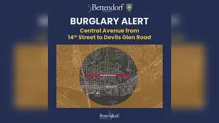 Bettendorf police seek information in ongoing motor vehicle burglaries