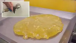 【製造風景】飴作りのよもやま話（じゃばら飴の作り方）/ 冷却版の仕組み？など