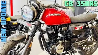 2025 New Honda CB 350rs Dlx pro Red Colour Detailed Review pj Auto
