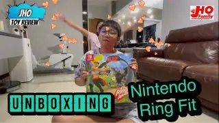 JHO TOY REVIEW: Unboxing Nintendo Switch - Ring Fit Adventure!!! And Ring Fit review!!!