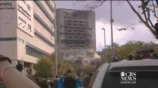 Texas Prudential Building implosion caught on tape