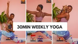 Free 30 Min Yoga Classes for Black Women - A Weekly Yoga Challenge