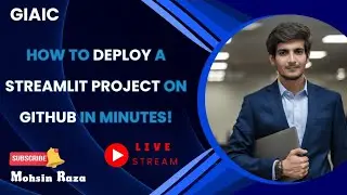 🔥 How to Deploy a Streamlit Project on GitHub in Minutes!