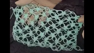 How to Crochet Love Knot Stitch, Solomon's knot, Craft Site.