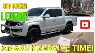 🎉400,000KM VW AMAROK BiTdi SERVICE! Still Going Strong 💪 | Full Filter Change