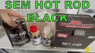 SEM HOTROD BLACK | HOTROD BLACK | SATIN BLACK | ОДНОСТУПЕНЧАТЫЙ HOTROD BLACK