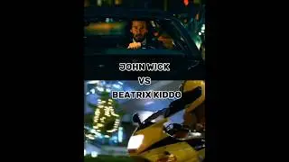 John Wick vs Beatrix Kiddo. #shorts