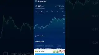 Step App is UP 175% 🚀 CRAZY PERCENTAGE 🤯 #stepapp #cryptonews #cryptocurrency