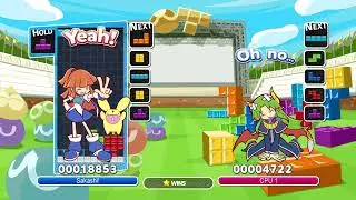 [Puyo Puyo Tetris] Arle Nadja & Carbuncle (Tetris) vs. Dark Prince (Tetris) (FT3 Versus)