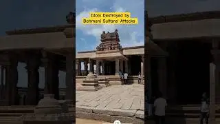 Hampi Shri Krishna Swamy Temple: Architectural Marvel & Historic Ruins of Bahmani Sultan Attack