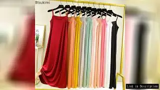 2025 Modal Cotton Tank Dress Inner Long Loose-Fit Opaque Solid Base Layer Vest Women's Summer Clothi