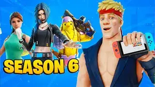 Fortnite Season 6 On Nintendo Switch...