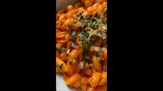 Сливочная паста с соусом из болгарского перца - Летний рецепт пасты, который вам понравится! 😍😋