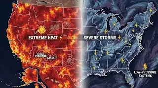 &ldquo;USA Weather ALERT 🚨 Extreme Heatwave + Dangerous Storms Ahead!&rdquo;