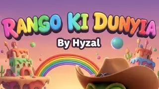 Rango ki duniyaa Nursary rhyme by hyzal enjoying this and keep smiling 😊💞