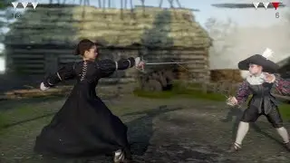 Maria vs Marta is a rapier fight.  Мария против Марты бой на рапирах.