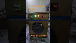 10kw Hot Air blower A. B. N heating system#electronic #fans #dry