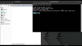 cd command in Linux terminal.