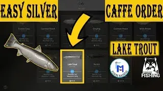 Lake Trout Kuori Caffe Order-Easy Silver [Russian Fishing 4]