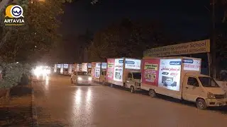 🚛 Furniture Expo Vehicle Advertising | Managed by Artavia Advertising Agency