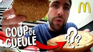 MCDONALD'S NOUS MENT ? VRAIE D&eacute;gustation du GRAND VEGGIE !
