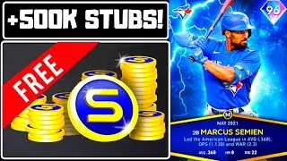 How I MADE HALF of a MILLION STUBS (500k) in ONE NIGHT on MLB The Show 21!