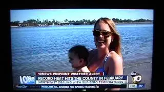 Chanel 8 news Feb 13 2015 Kim's 15 seconds of fame!