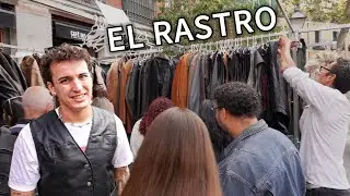De COMPRAS en el MERCADILLO más ANTIGUO de MADRID