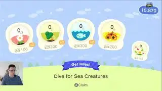 Cross the island with all those fluffy animals.  Tom Nook is cuteness incarnate!