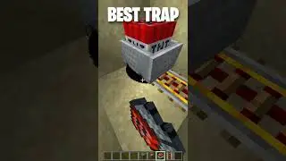 The Best TNT Trap In Minecraft 💣#minecraft #gaming #shorts