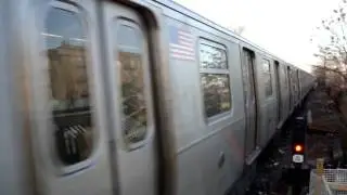 Midtown - 57th Street Bound R160B Siemens Q Train & Bronx Bound R68 B Express Train @ Avenue U