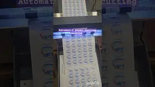 AUTOMATIC PAPER CUTTING MACHINE #tools #machine #automatic #art #papercraft #automation