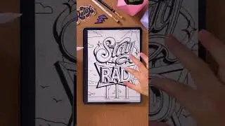✏️ Creating a Retro Sign Logo Using Vectornator | #Shorts