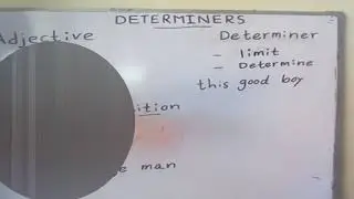 Predeterminers, Central Determiners & Postdeterminers [All about Determiners #1]