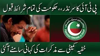 PTI Surrenders? Government Terms Accepted After Secret Committee Talks | Pulse of Pakistan #pti