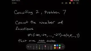 Counting 2 Problem 7