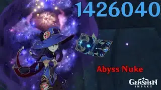 Mona 3.3 Abyss Nuke Showcase Genshin Impact