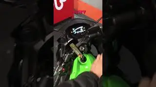 Kawasaki Ninja con escape mivv