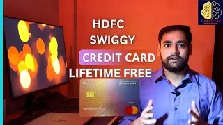 HDFC Swiggy Credit Card LIFETIME FREE 🎉 | 10% cashback on Swiggy 🍔 &  5% on Online Spends 🛍️