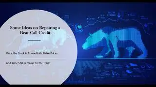 Some Ideas on Repairing a Bear Call Credit Spread