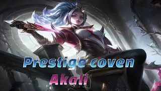 Akali Prestige coven League of Legends Lol URF Gameplay