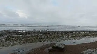 Robin Hood's Bay Beach Walk & Coastal Views | 4K Cinematic Short