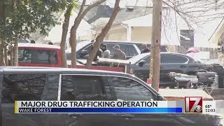 Major drug trafficking operation in Wake Forest